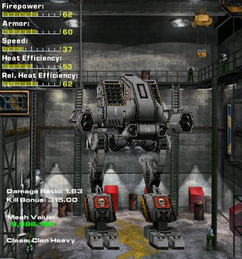 MechWarrior 4: Mercenaries - Heavy 'Mechs